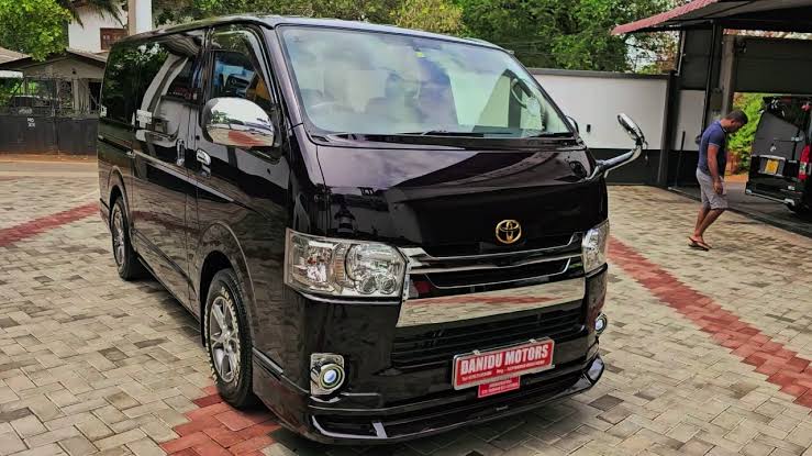 Toyota KDH Passenger Van Rental Sri Lanka